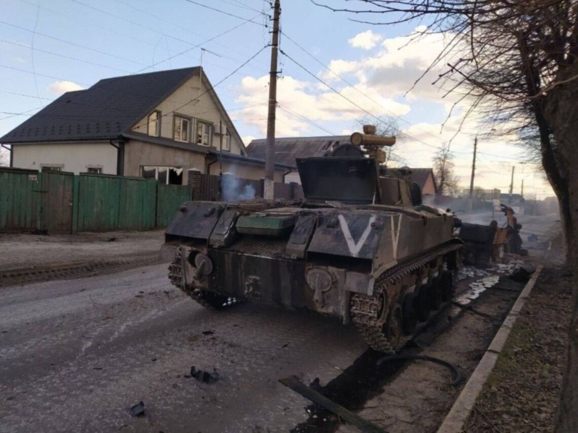 У Бучі розгромили російську «групу V»