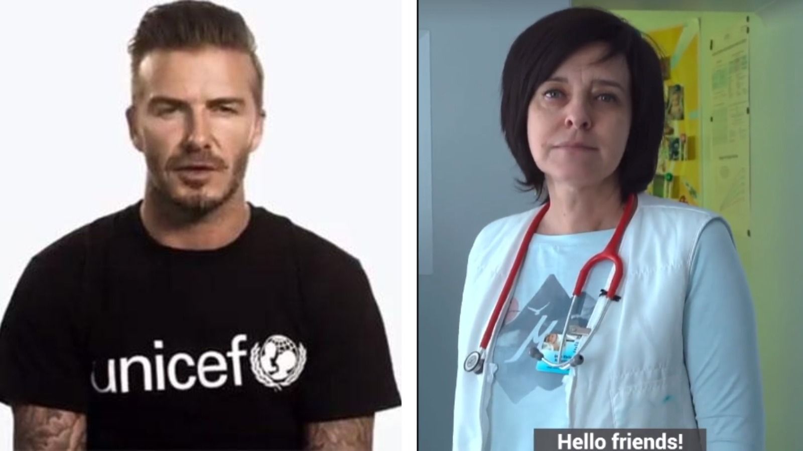 Девід Бекхем віддав свій Instagram лікарці з Харкова, щоб показала світові як працюють медики під бомбами