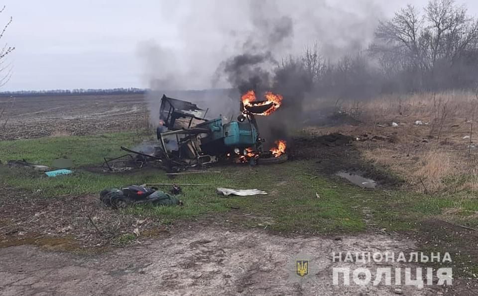 На Чернігівщині тракторист підірвався на міні
