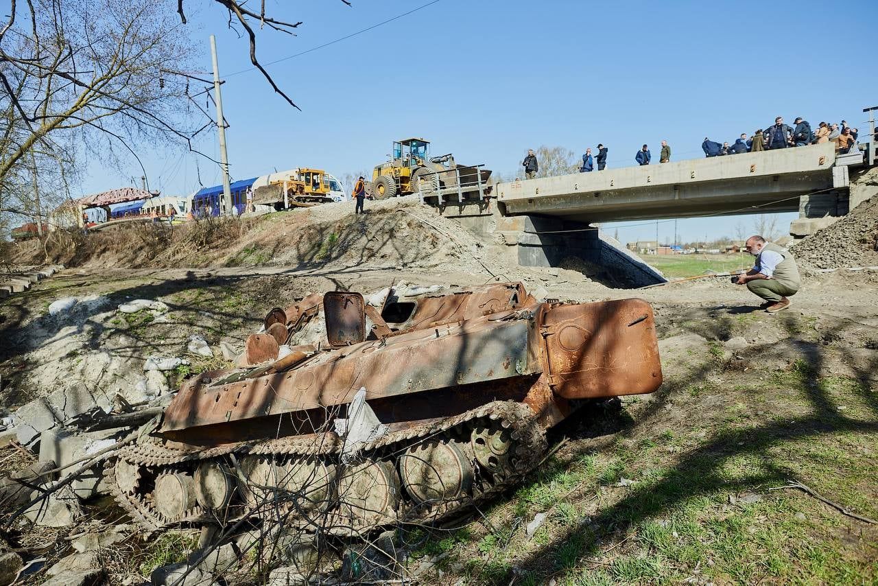 З Черніговом відновлюють залізничне сполучення