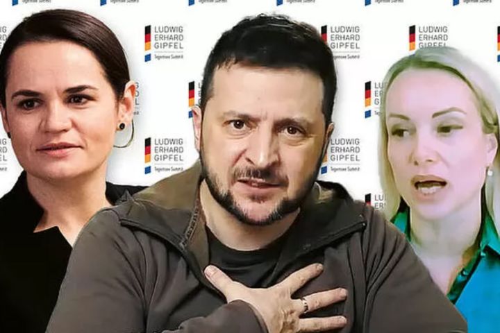 Зеленського та російську пропагандистку Овсяннікову Німеччина нагородила однією премією