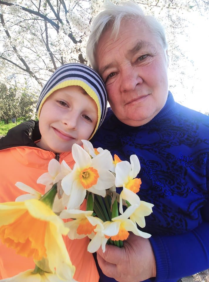 Людмила Олександрівна з онуком Богданом: нарешті дочекалася!