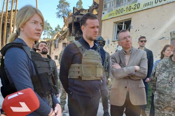 Глави МЗС країн Балтії у Києві радяться про майбутнє членство України в ЄС