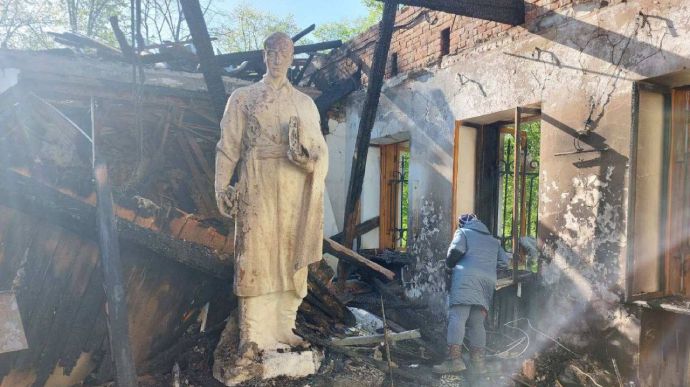 Рашисти знищили Національний музей імені Григорія Сковороди