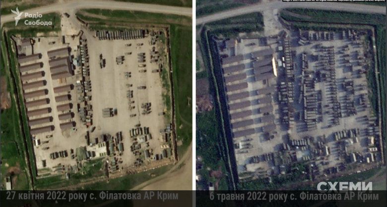рф стягує зенітно-ракетні сили на північ Криму