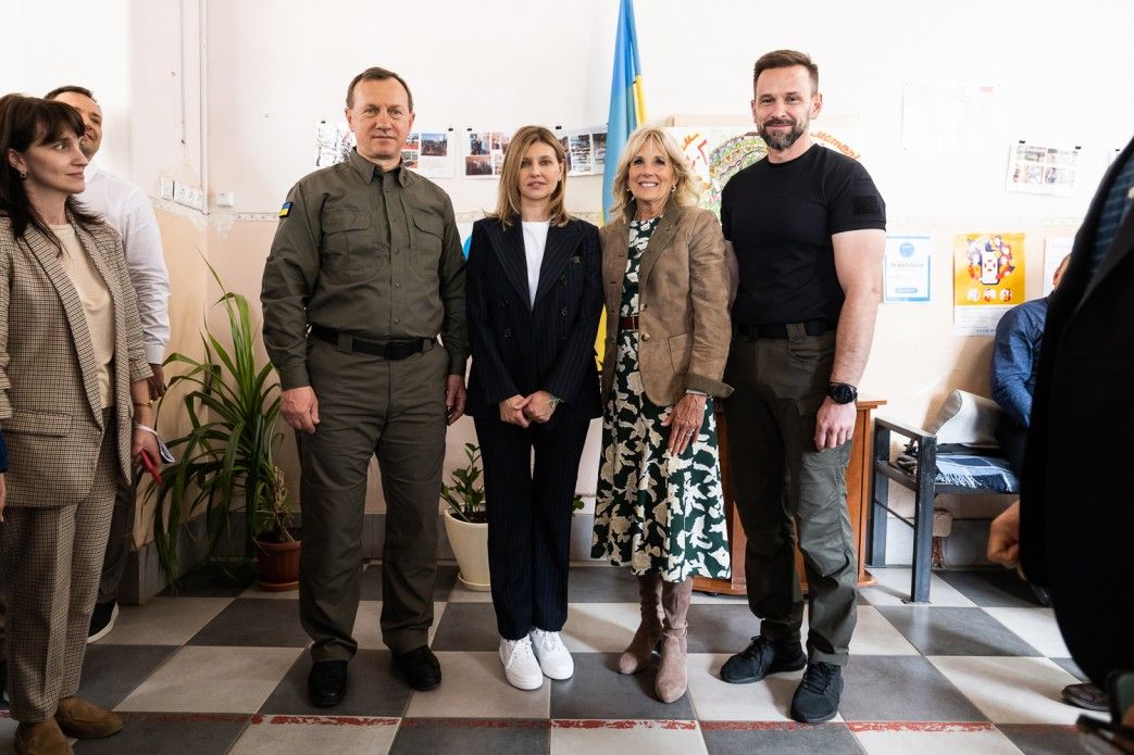 Джилл Байден побувала із візитом в Ужгороді