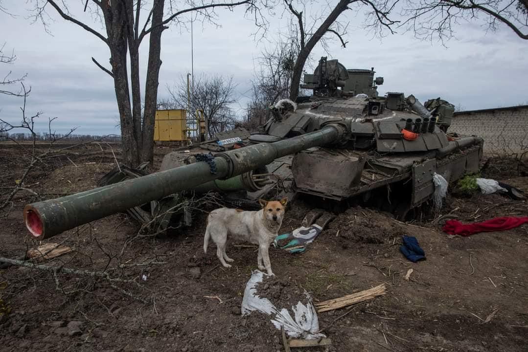 Українські військові перетворили на металобрухт п’ять ворожих танків