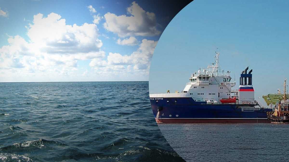 У Чорному морі ушкоджено російський корабель тилового забезпечення