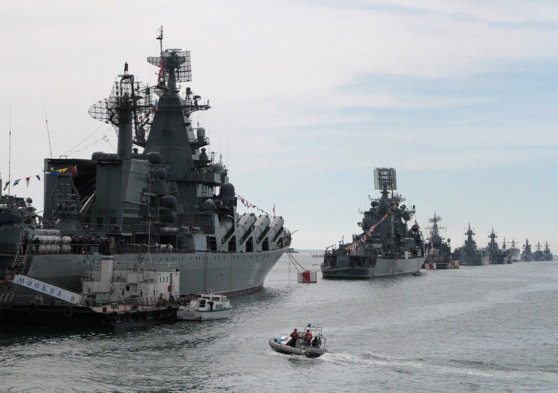рф вивела в Чорне море цілу армаду десантно-ракетних кораблів – ОК «Південь»