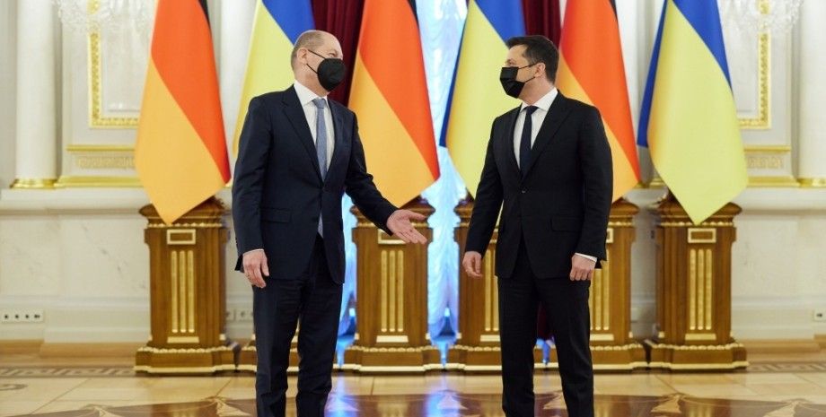 Україна -Німеччина: Володимир Зеленський провів продуктивні переговори із Олафом Шольцом