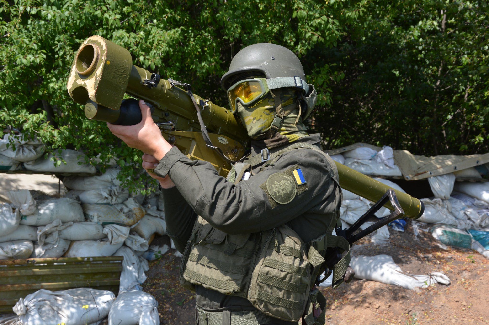 На Запоріжжі строковик Нацгвардії збив з ПЗРК «Ігла» третій російський штурмовик