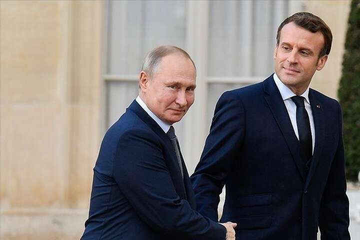 Макрон закликає «не принижувати» рф через її агресію проти України