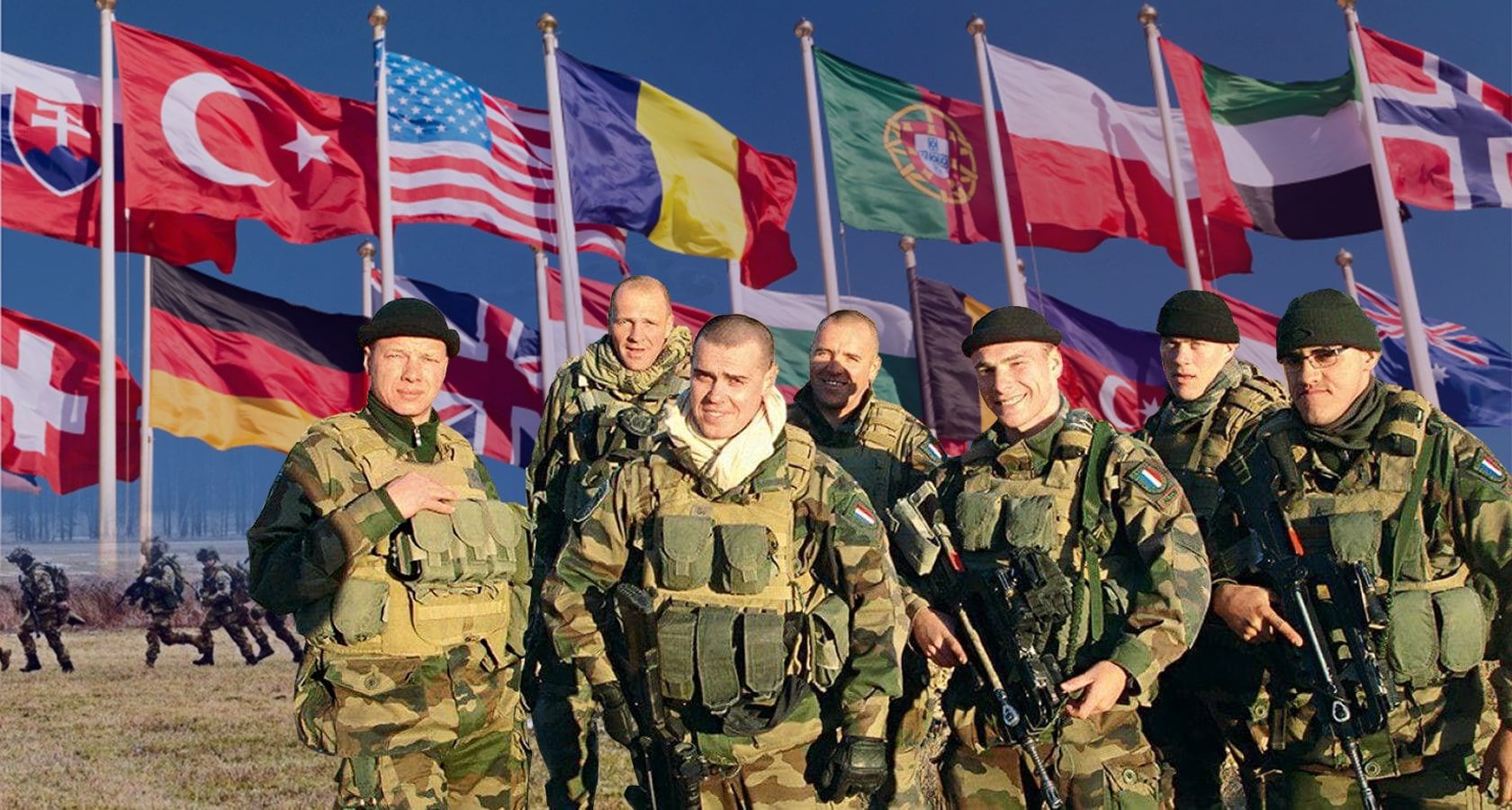 На захист України піднявся увесь світ: у Інтернаціональному легіоні служать військові з 55 країн
