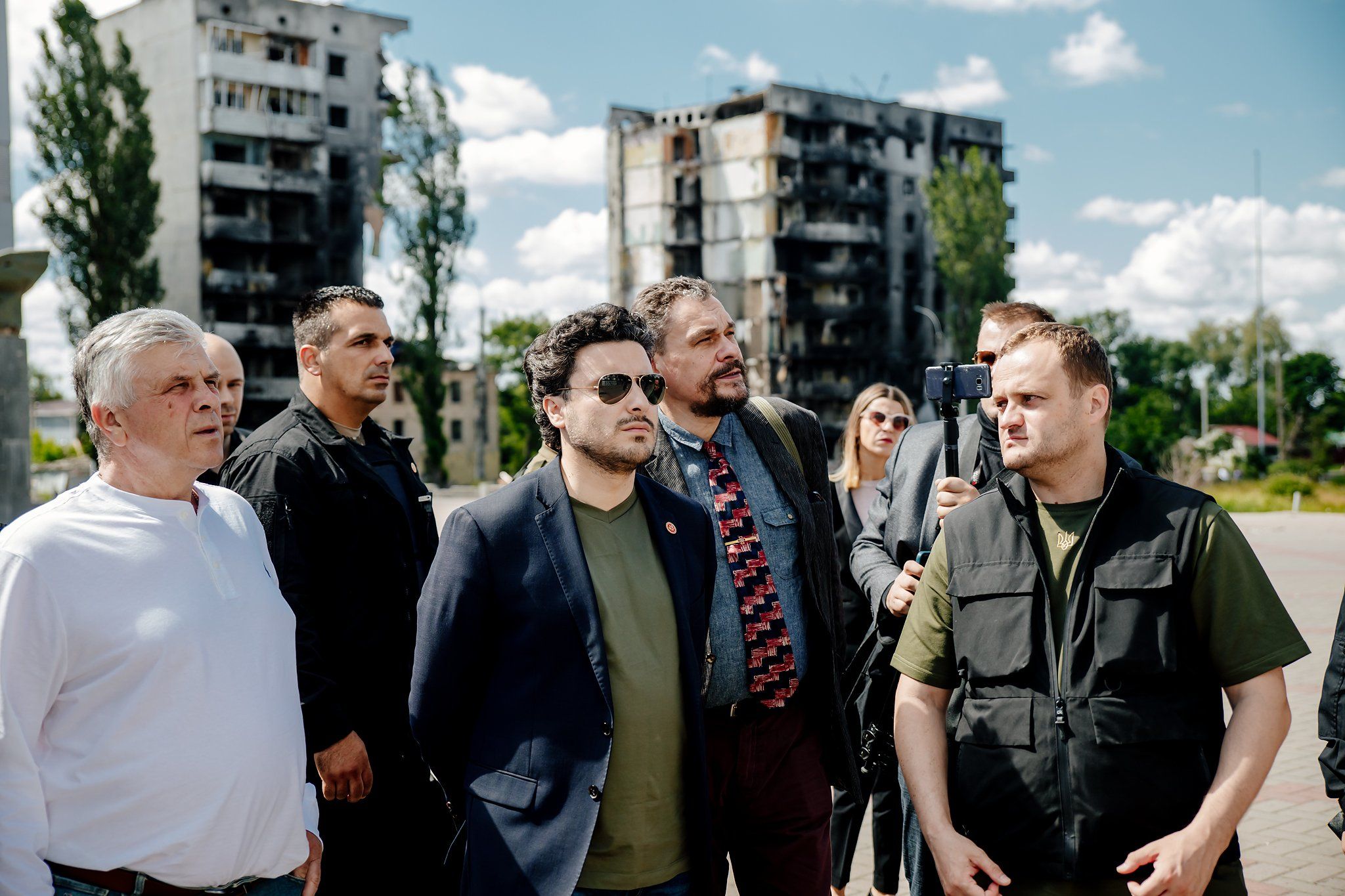 Прем'єри Чорногорії та  Албанії відвідали Бородянку та Ірпінь