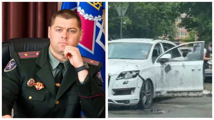 Авто зрадника Євгена Соболєва підірвали у Херсоні