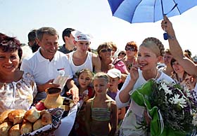 Юля на териконах