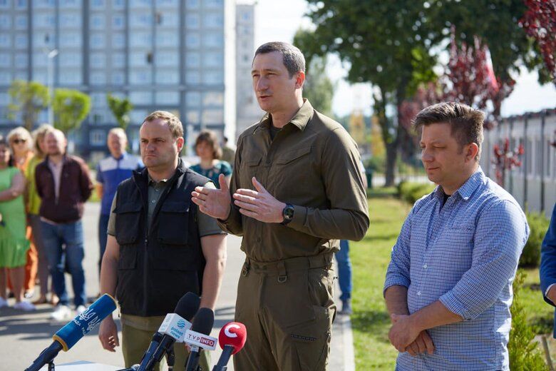 У Бучі відкрили модульне містечко для тих, хто втратив житло