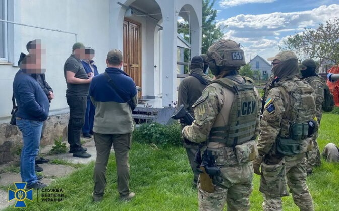 СБУ взяла чотирьох проросійських пропагандистів у Черкаському районі