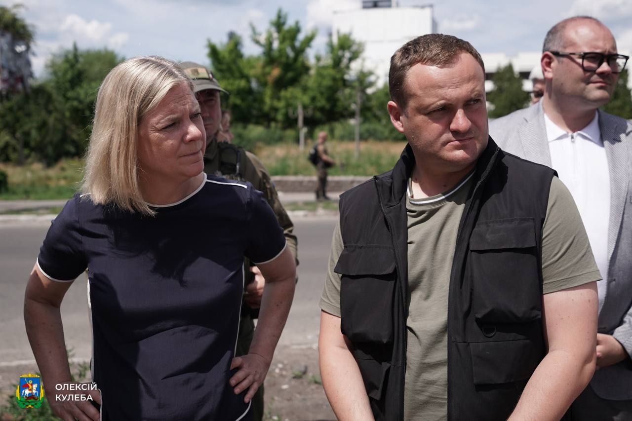 Прем‘єр-міністр Швеції Магдалена Андерссон відвідала Бучу та Бородянку