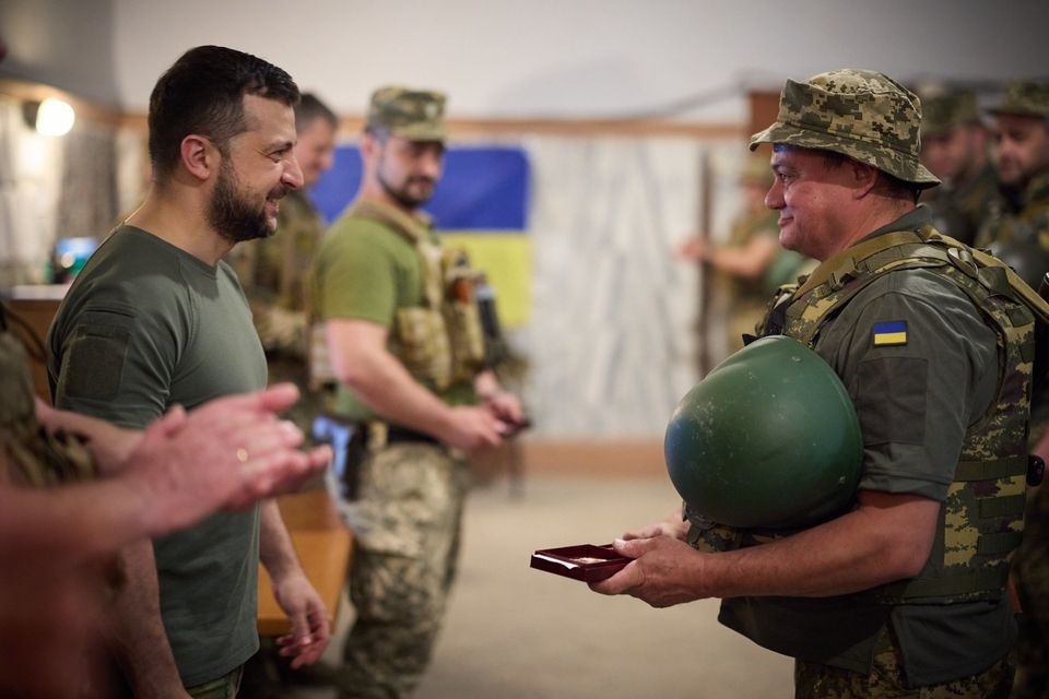Зеленський особисто перевірив оборону Криворіжжя