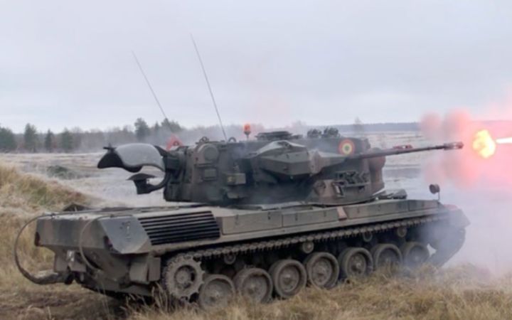 ЗСУ отримали перші німецькі зенітки Gepard