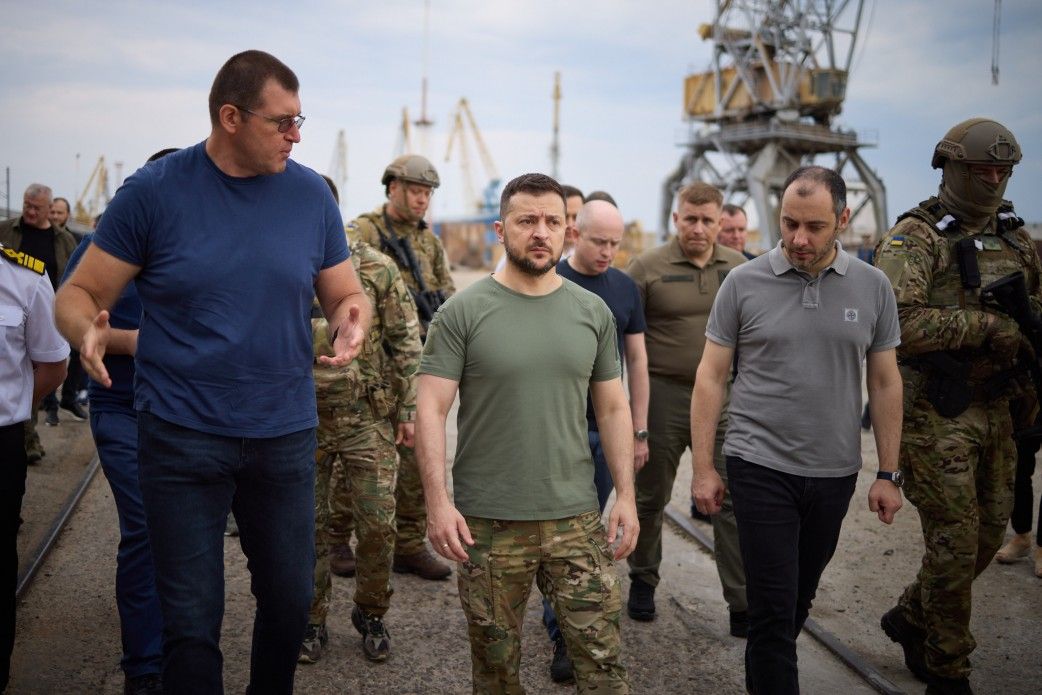 Зеленський приїхав в Одесу «проконтролювати зернове питання»
