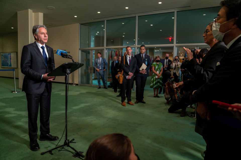 Ентоні Блінкен зробив гучну заяву для ЗМІ 1 серпня під час прес-конференції в штаб-квартирі ООН у Нью-Йорку