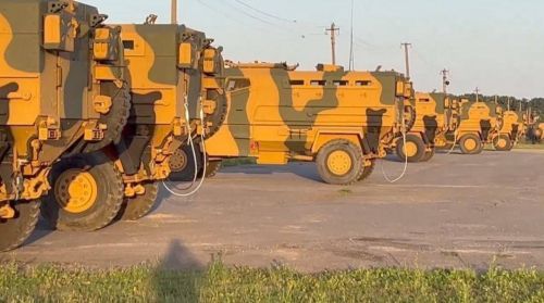 Українські морпіхи отримали 50 турецьких бронетранспортерів Kirpi