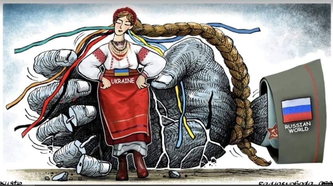 Політична карикатура Олексія КУСТОВСЬКОГО.