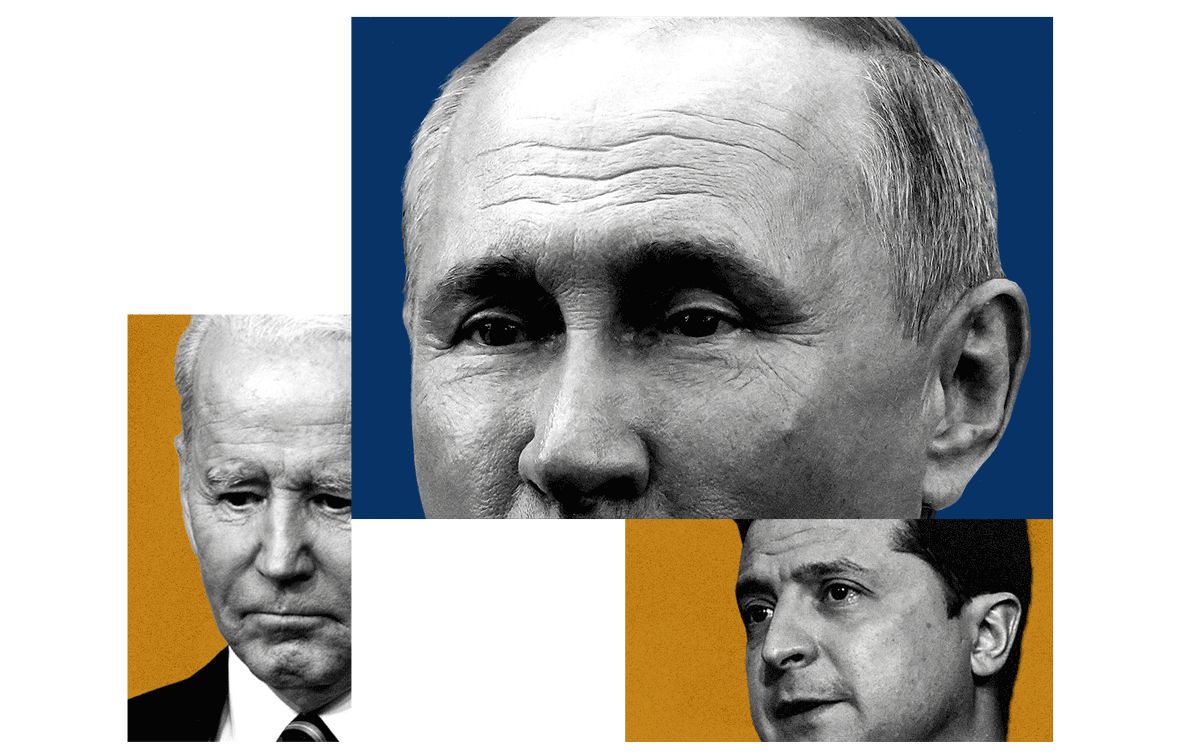 Путін, Байден і Зеленський: як діяли ці лідери за три місяці до вторгнення.