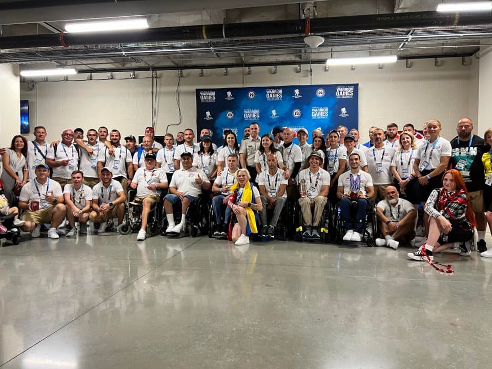 На змаганнях Warrior Games-2022 збірна України здобула маже сотню медалей, фото