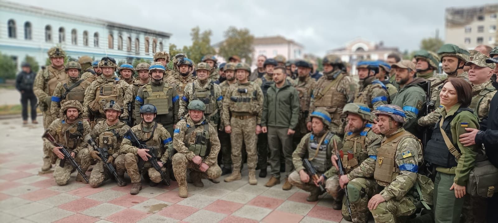 Зеленський прибув у деокупований Ізюм