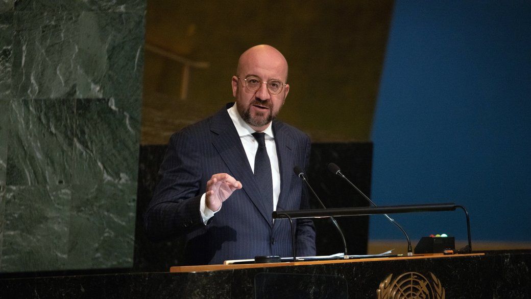 Шарль Мішель пропонує призупинити членство рф в Радбезі ООН