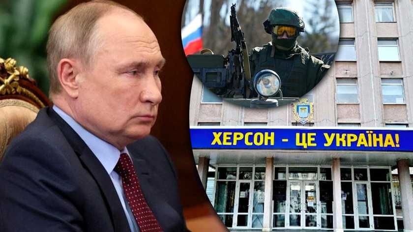 путін відмовив російським командирам у проханні про відступ з Херсона