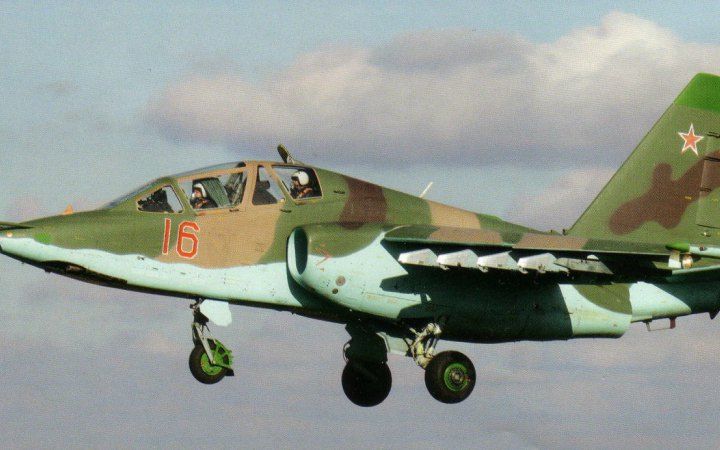 На Херсонщині українська ППО збила ворожий штурмовик Су-25