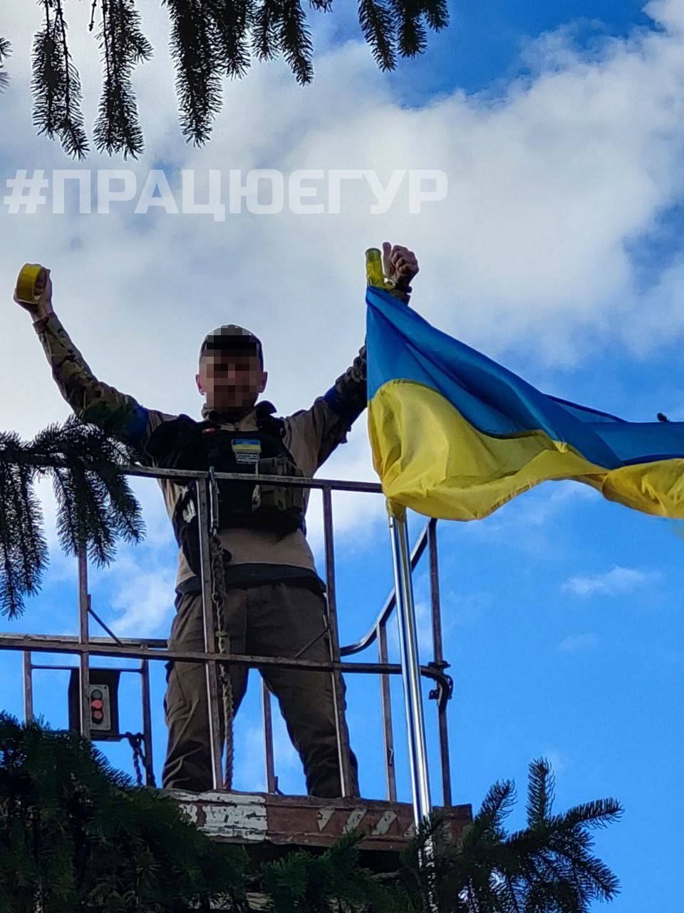 Збройні сили України звільнили Борівську громаду на Харківщині й підняли державний прапор