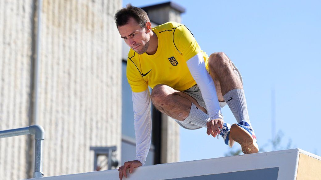 Першим в історії чемпіоном світу з паркуру на швидкість став українець Колмаков, фото