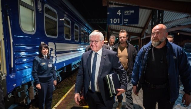 Штайнмаєр у Києві: вперше з початку повномасштабного вторгнення рф