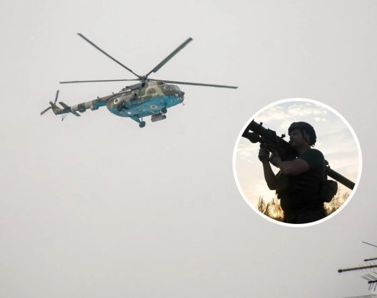 Українські вояки назавжди посадили на землю ворожий гелікоптер з кадирівцями