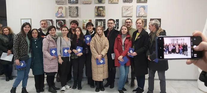 Михайло Бойчук: в академії на Печерську відкрили стіну пам’яті митця-монументаліста, фото