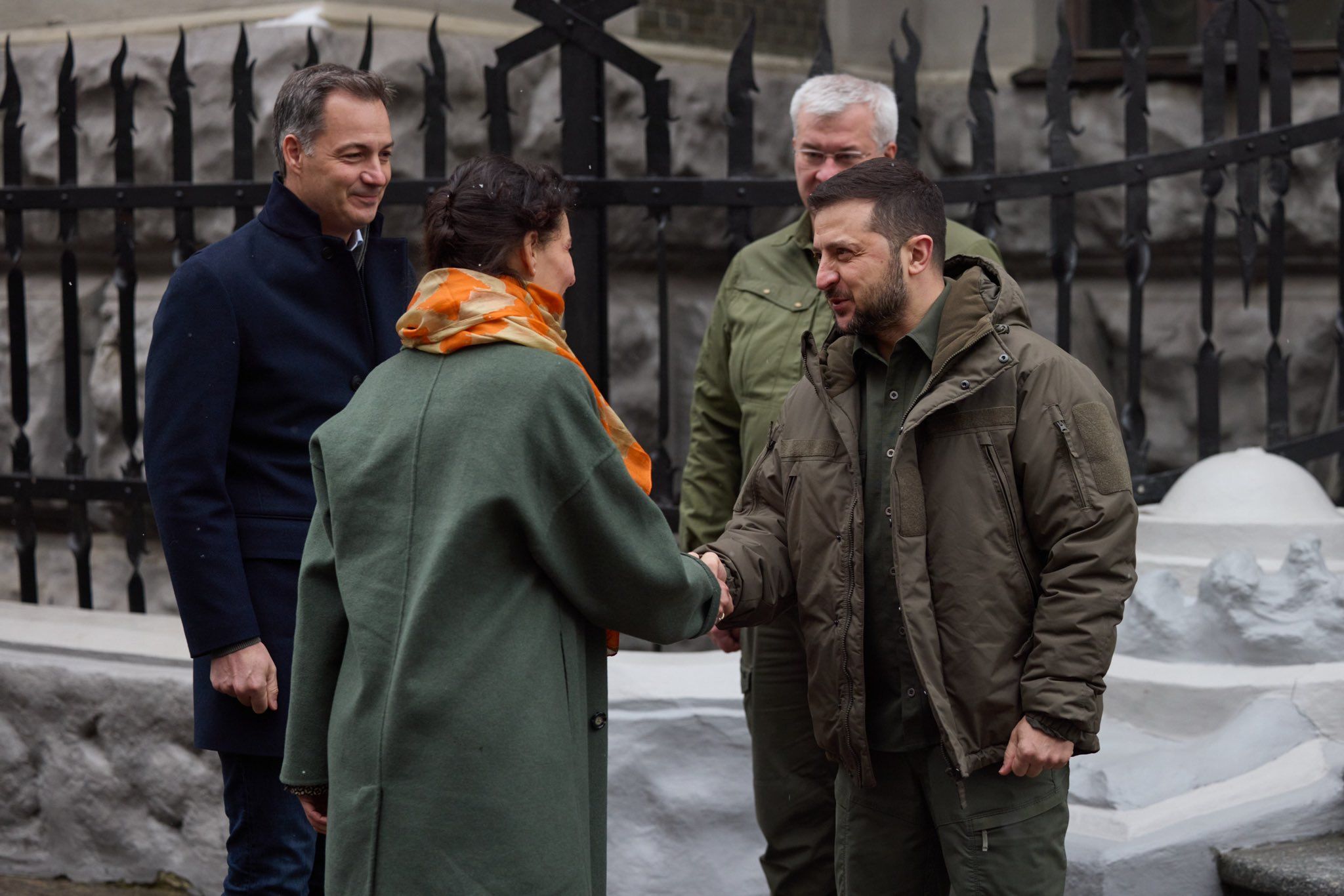 Зеленський приймав у Києві «підсанкційну» главу МЗС Бельгії