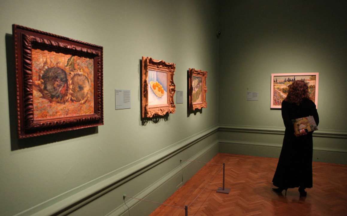 Крім вивезено  51 картини, експозиція містить ще близько 18 українських робіт, у тому числі із приватних колекцій.