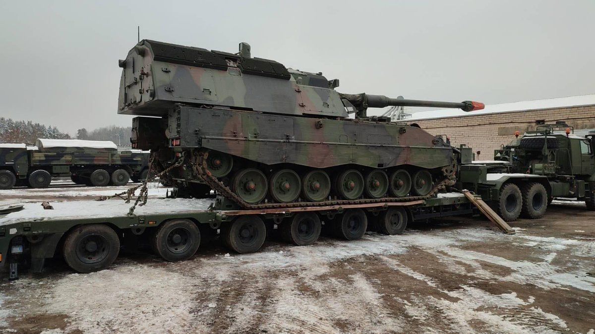 Литва відремонтувала дві гаубиці PzH2000 і незабаром вони повернуться на поле бою