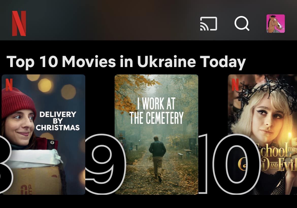 До топ-10 Netflix увійшла українська «чорна комедія»