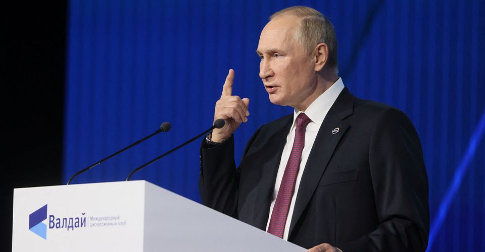 путін скасував пресконференцію: хоче уникнути дискусій про війну в Україні – розвідка Великобританії