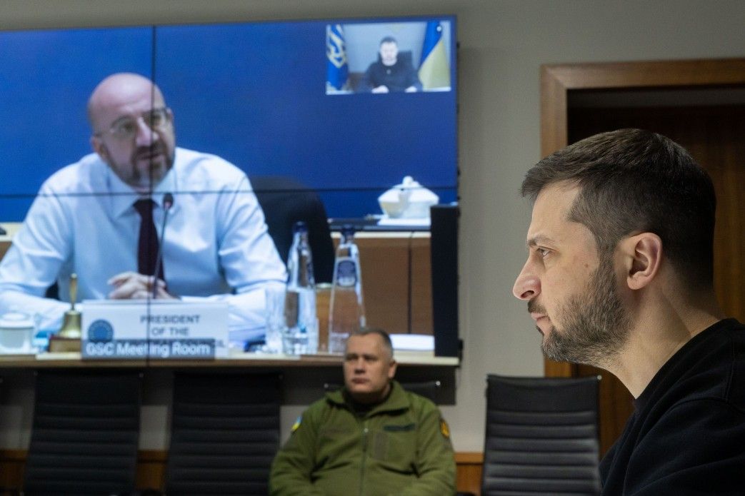 Зеленський закликав Європейську раду  продовжити допомогати  Україні