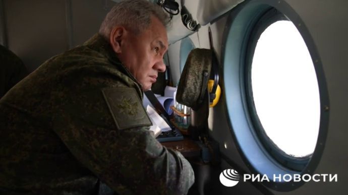 Шойгу залетів на окуповану територію України