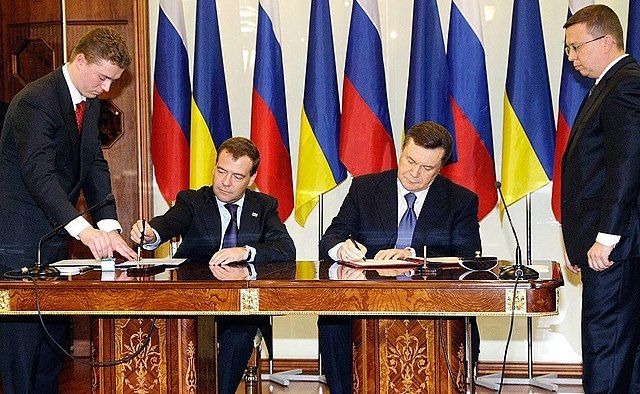 Угода між Україною і Російською Федерацією, підписана 21 квітня 2010 року у Харкові президентом України Віктором Януковичем та президентом Росії Дмитром Медведєвим