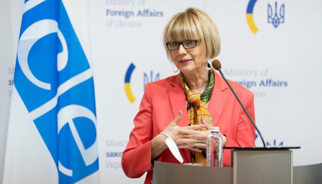 Членство рф в ОБСЄ ще має сенс - генсек Хельга Марія Шмід