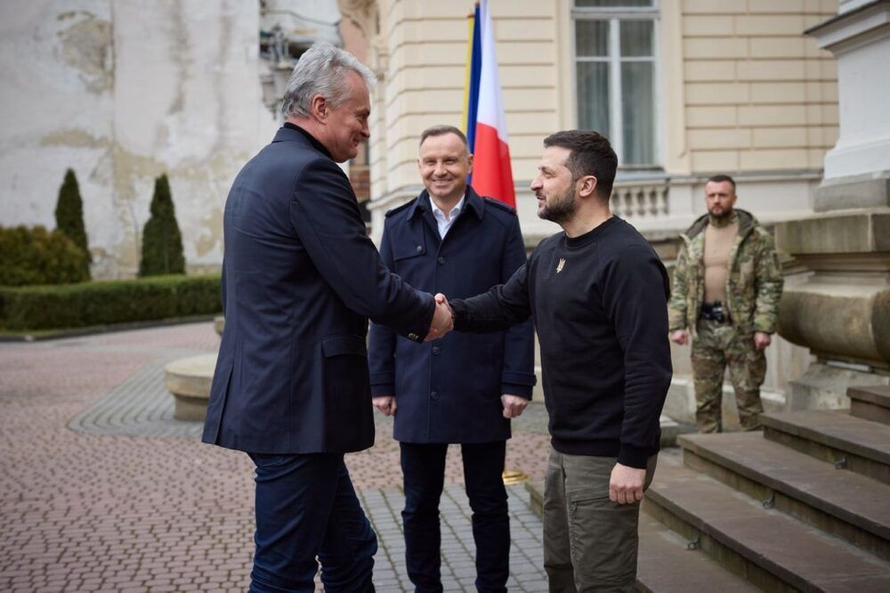 Зеленський, Дуда і Науседа у Львові підписали декларацію Люблінського трикутника